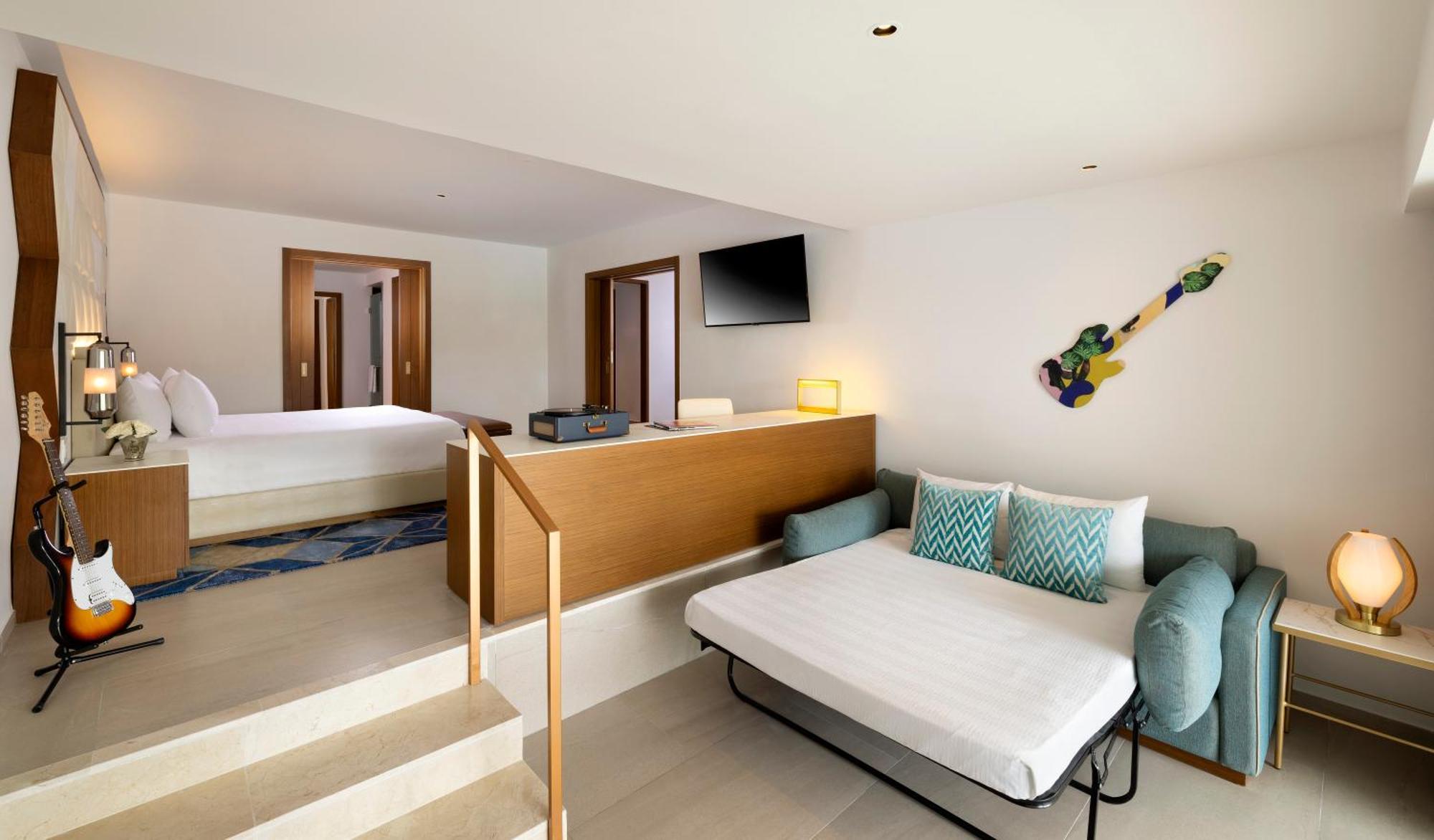 Hard Rock Hotel & Casino Punta Cana (Adults Only) Екстериор снимка A sofa bed